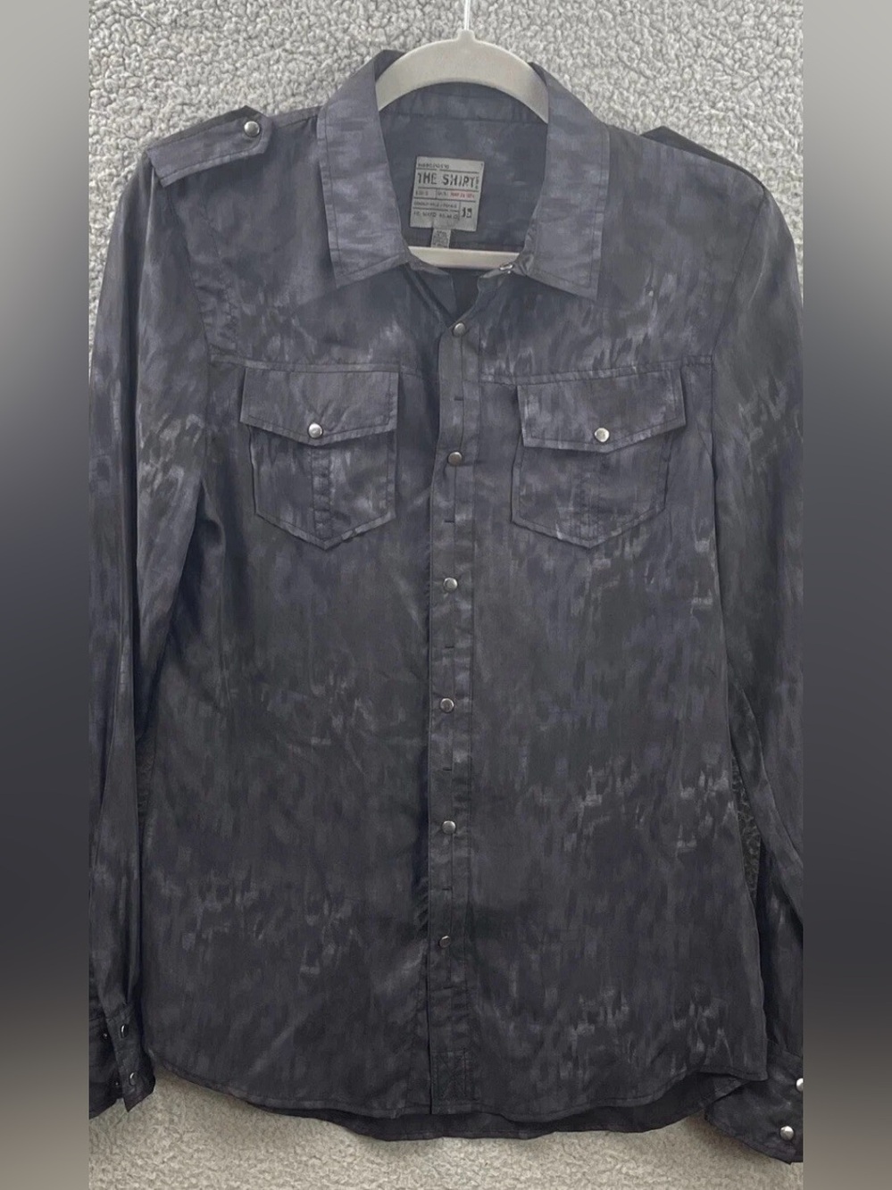 Joe's Jeans Womans  100% Silk Shirt- Sz Small